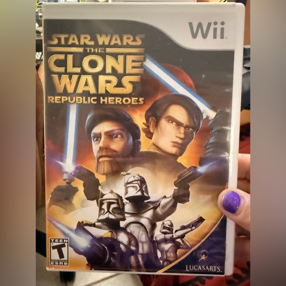 Star Wars: The Clone Wars - Republic Heroes -WII Game